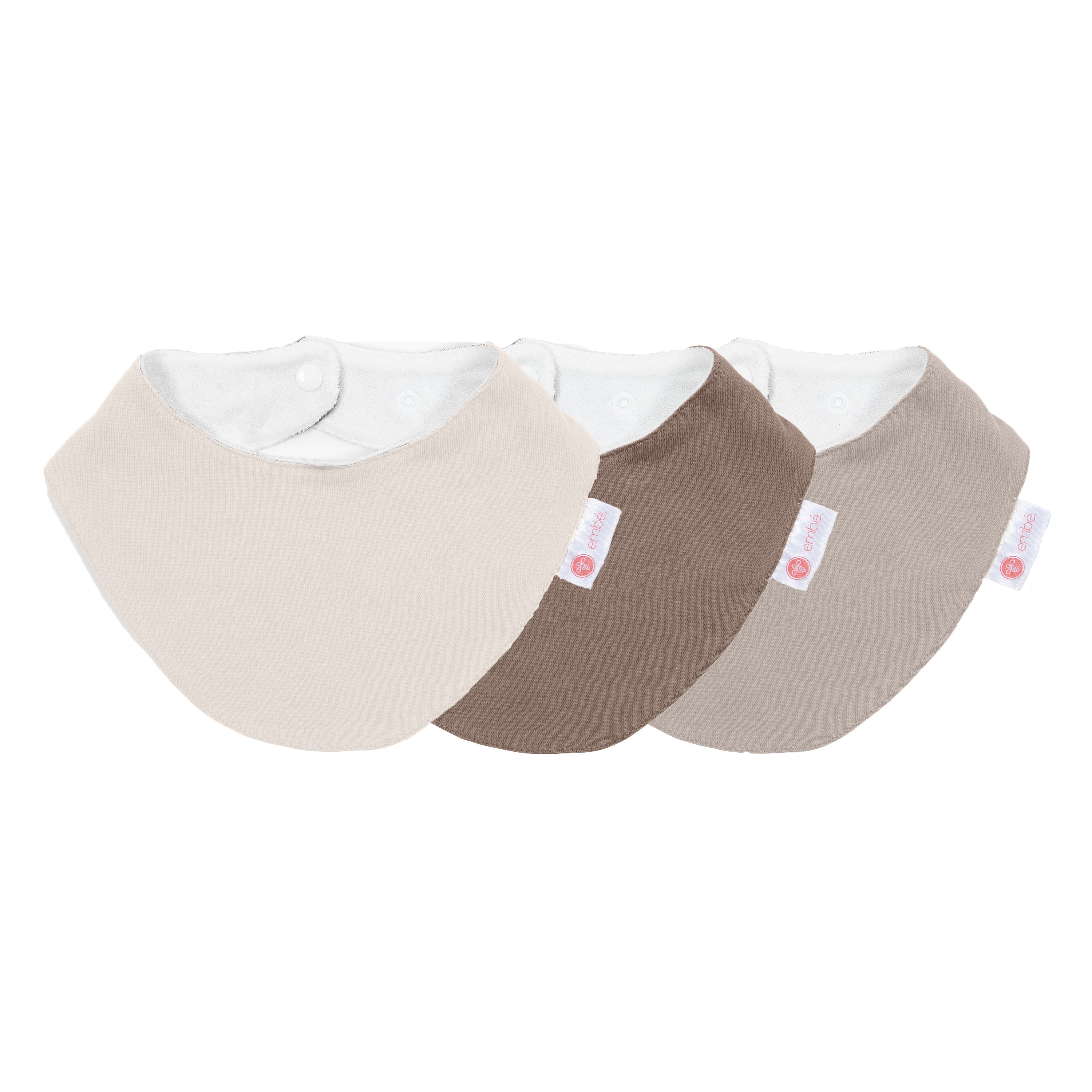 3-Pack Bandana Bib – embé®